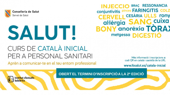 El Servicio de Salud lanza la segunda convocatoria de los cursos de catalán para los profesionales sanitarios